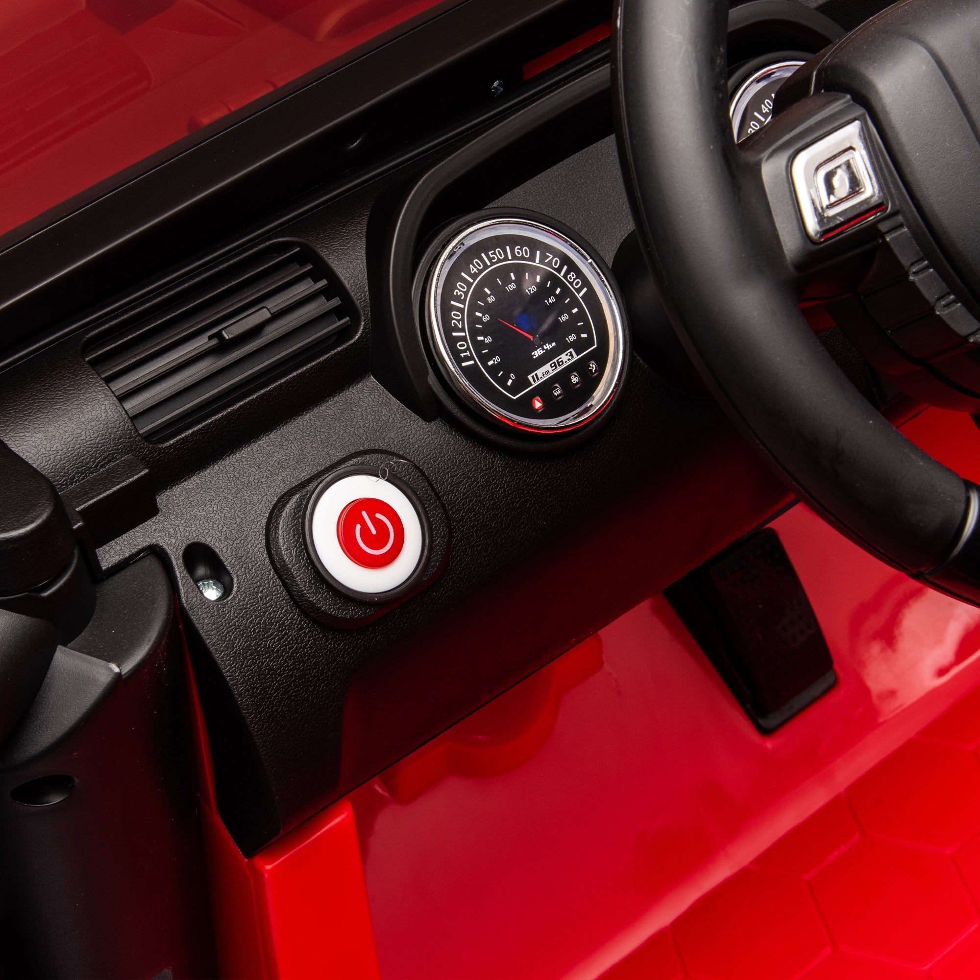 24V Two-Seater Kids Ride On Truck Car W/Parents Control,200w*2,Seat width 20.28in,Four-wheel Suspension,LED Lights,Music,MP3,Bluetooth,Two independent seat belts,Suitable for off-road For Kids Aged 3+