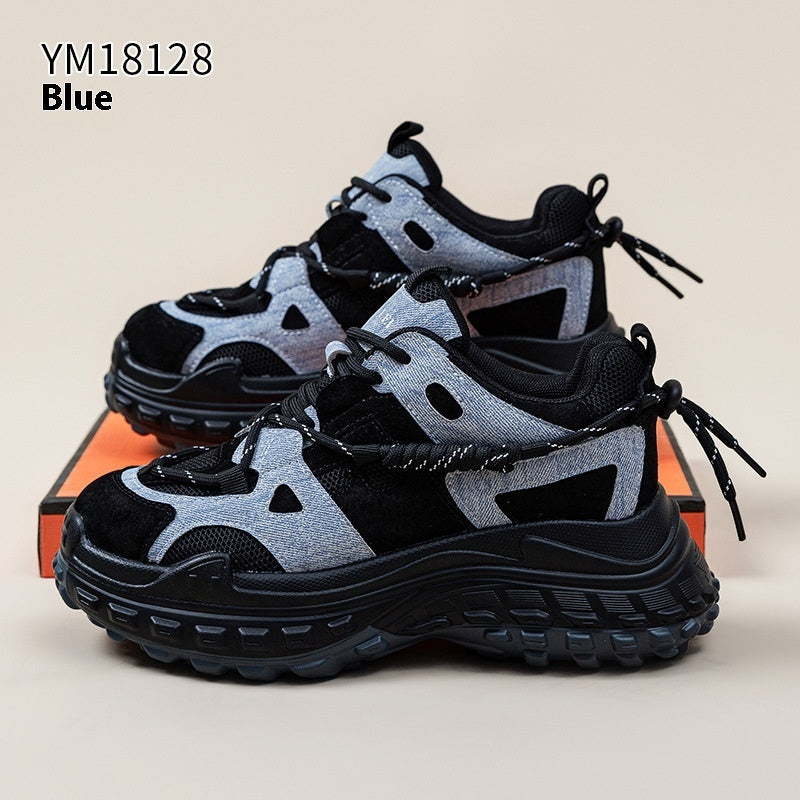 Autumn New Resin Sole Height Increasing Casual Sneaker Women