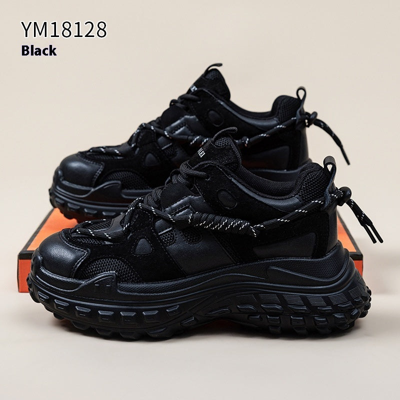 Autumn New Resin Sole Height Increasing Casual Sneaker Women