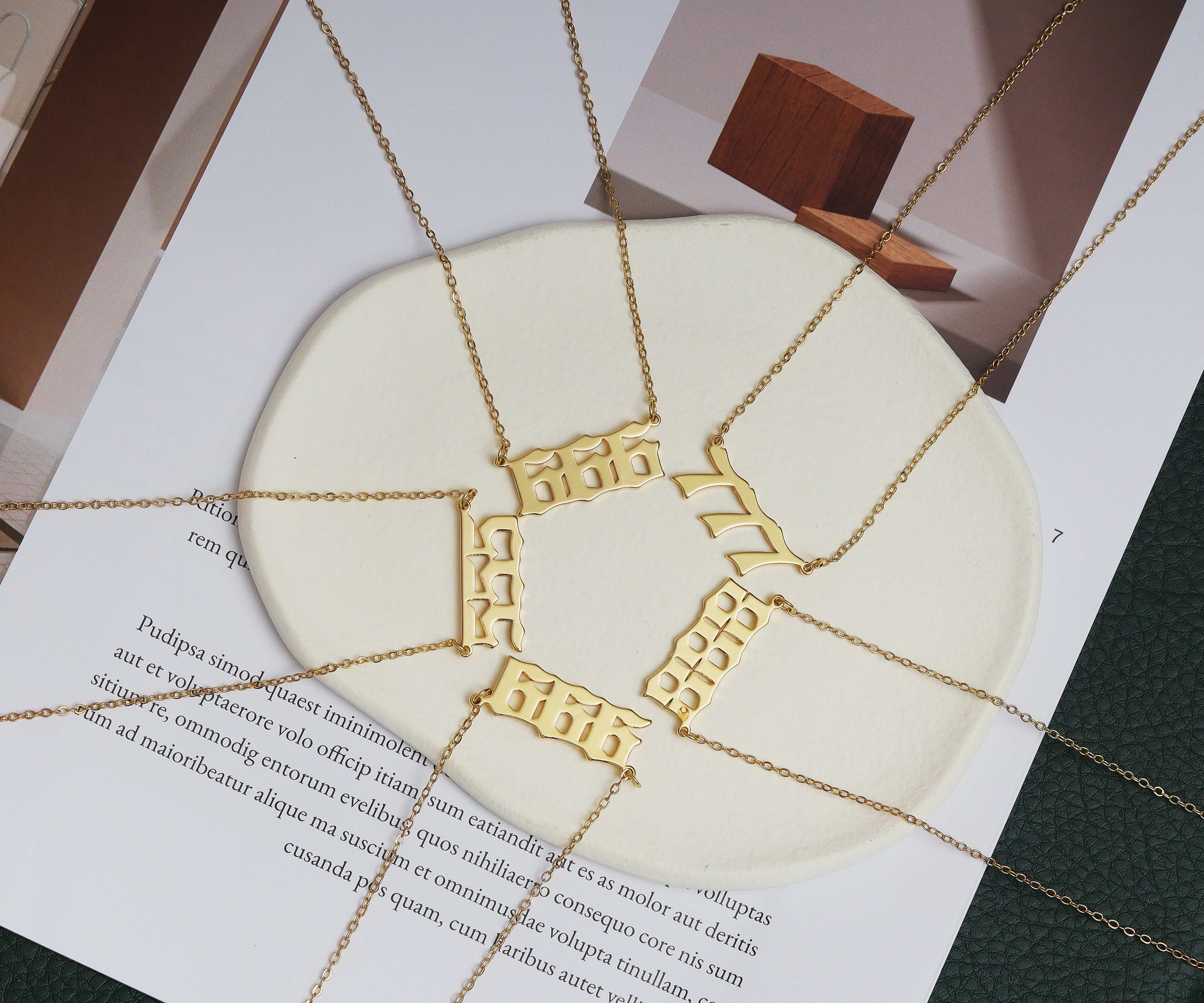 Angel Number Necklace