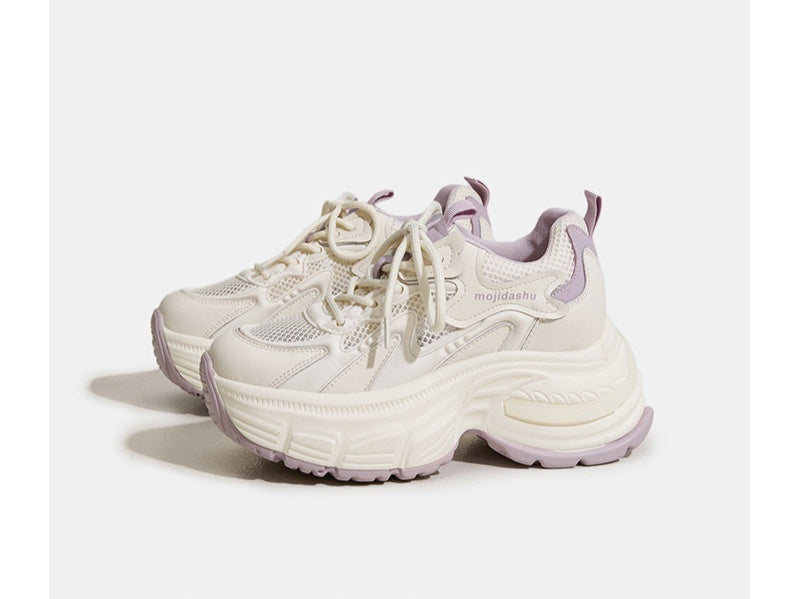 7CM Good-looking Invisible Height Increasing Dad Shoes Female