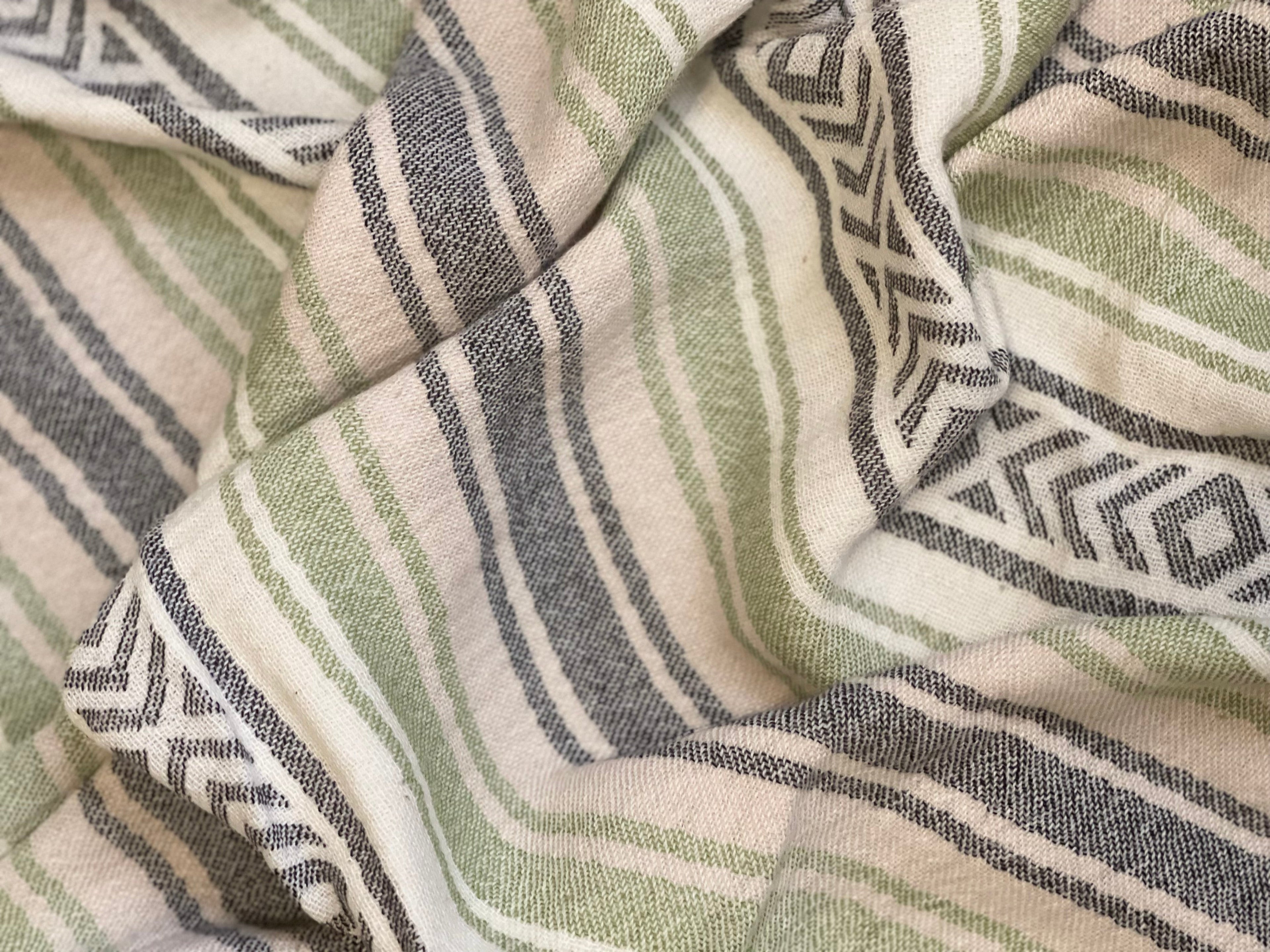 Basiclayersca Mexican Turkish Cotton Throw Blanket for Home