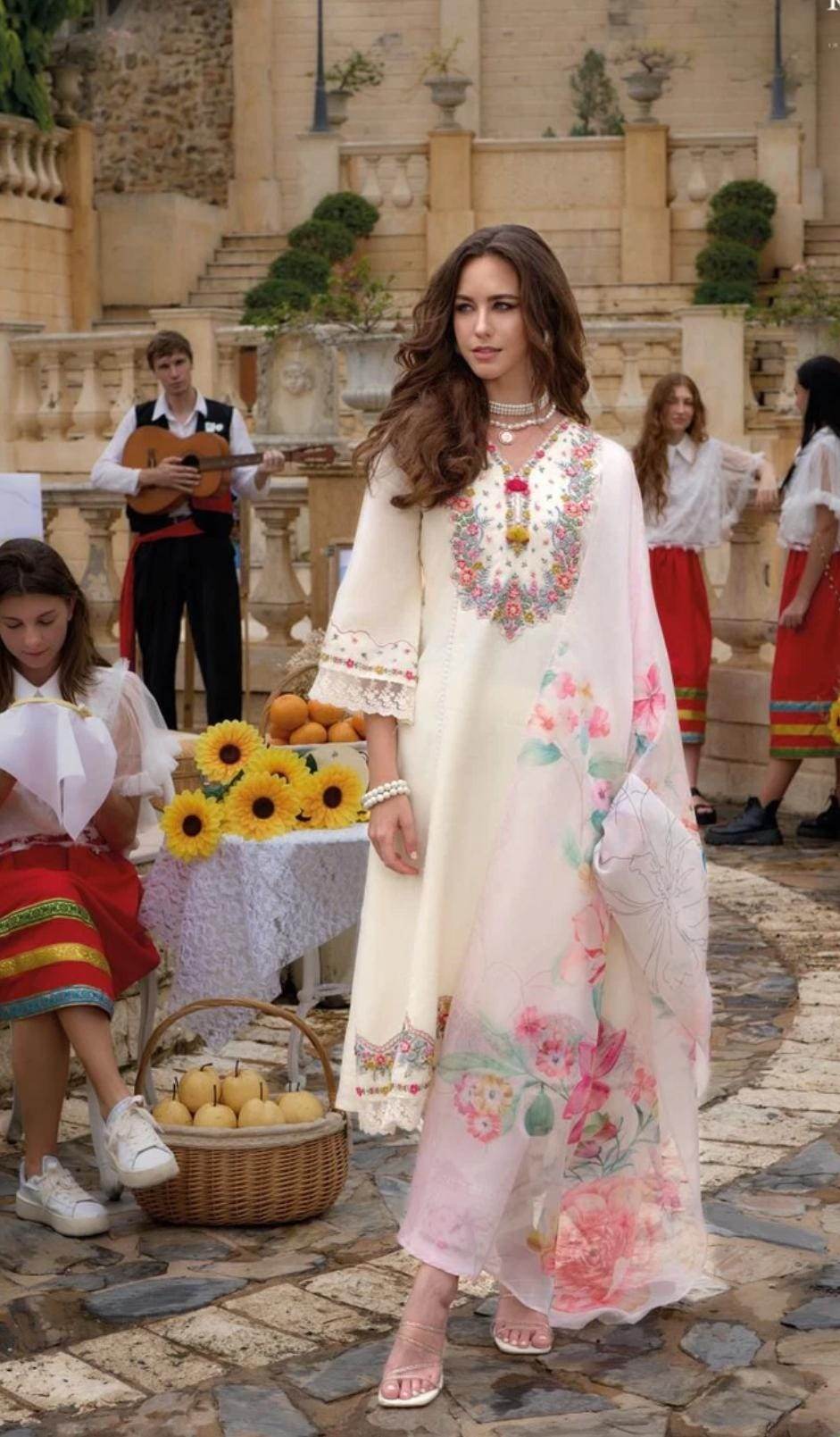 Begum | Silk party wear suits | A line kurti sets