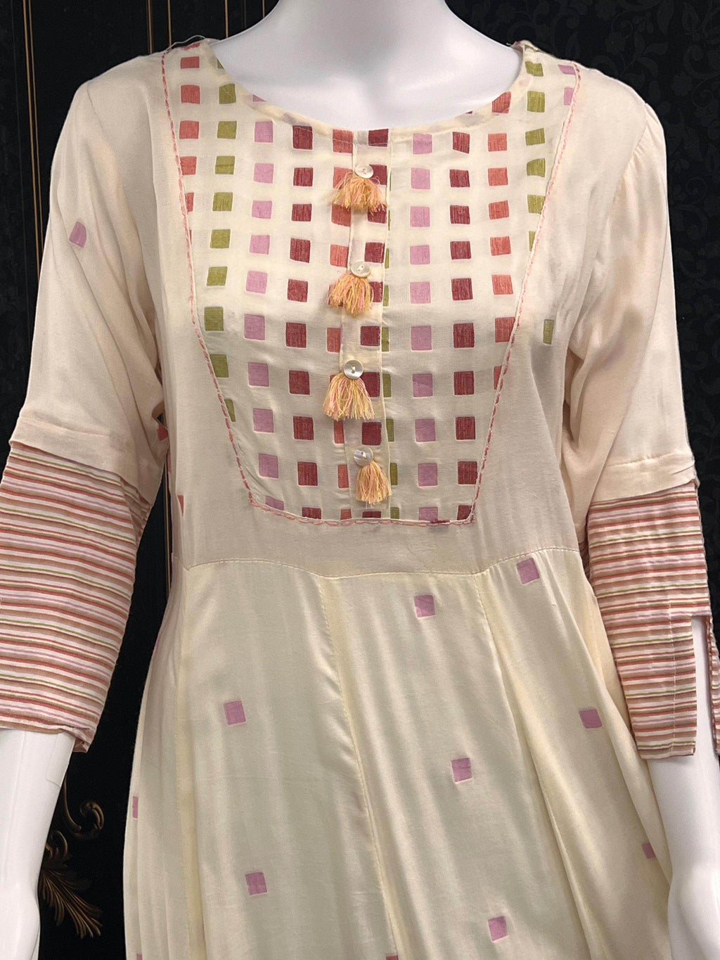 Anarkali style kurti