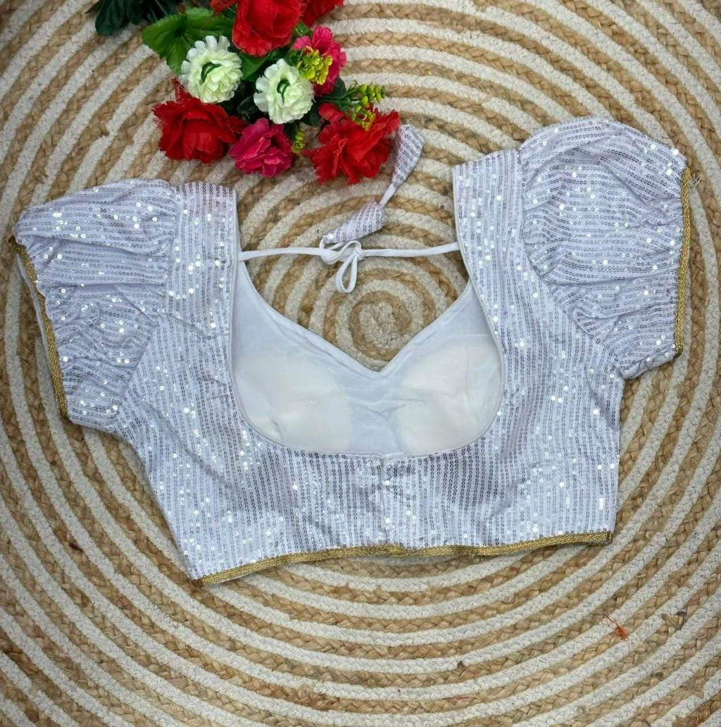 3306 sequin blouses | readymade blouse for saree