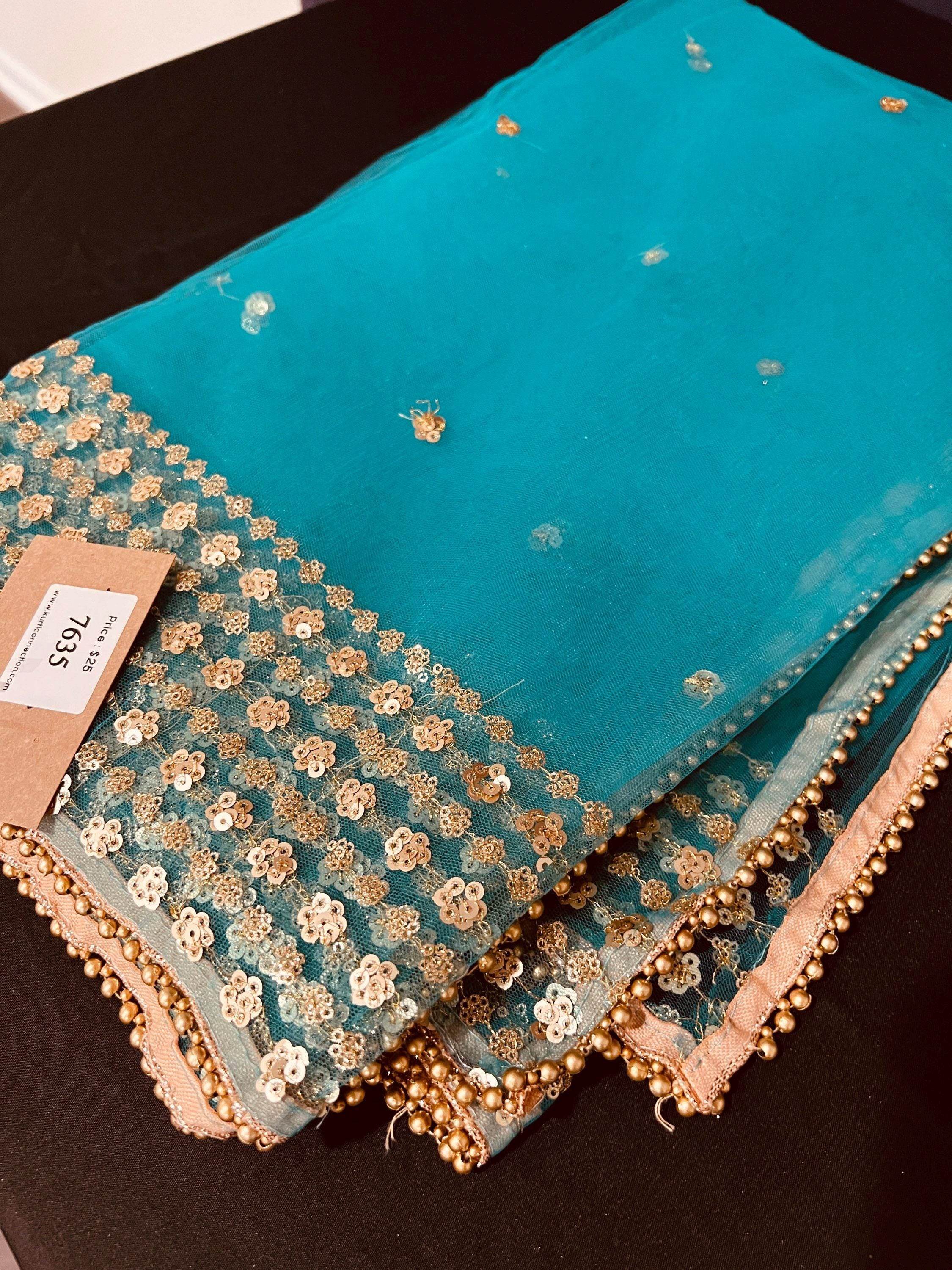 7635 Party wear dupatta