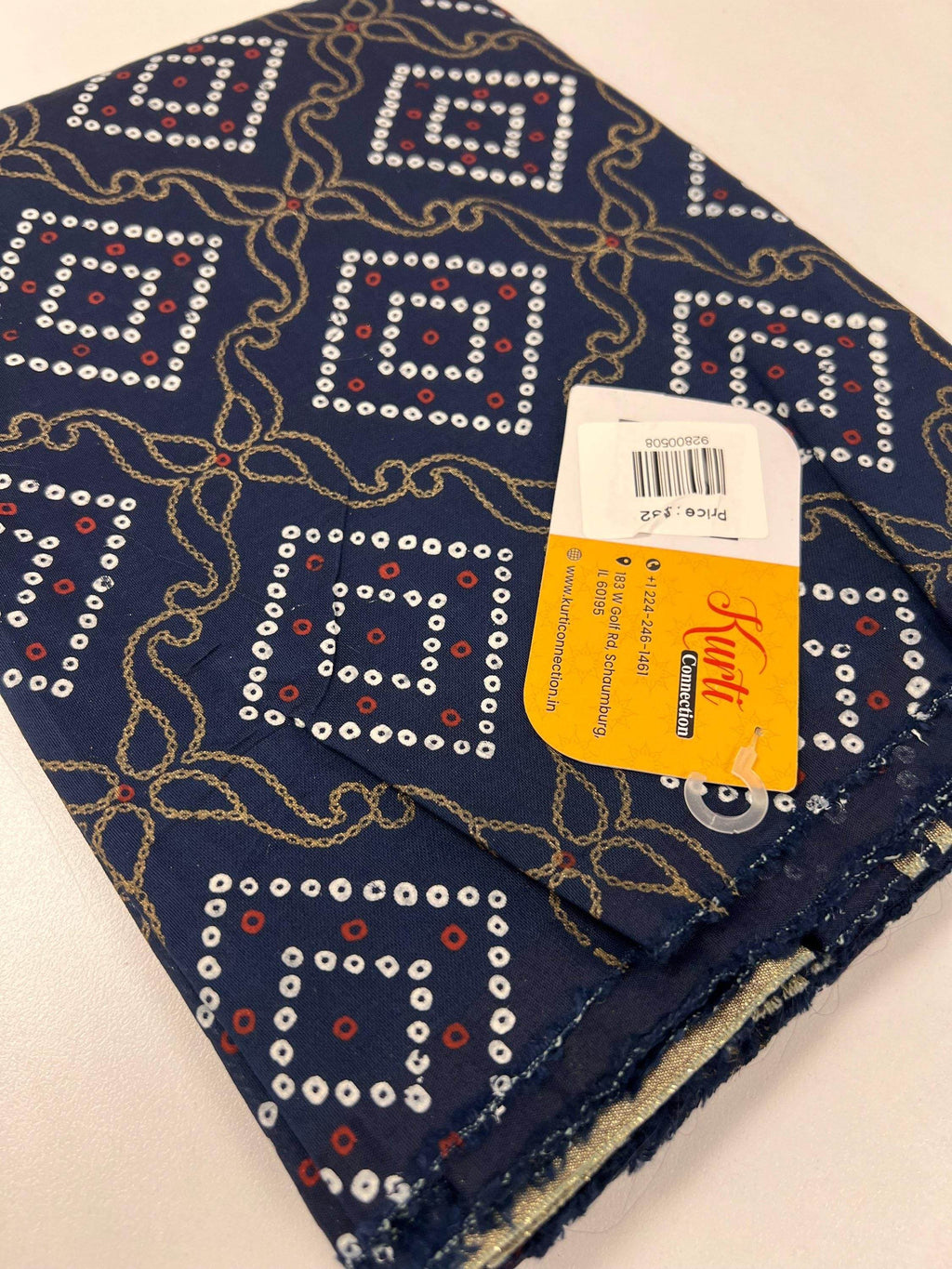 Bandhani print dupatta