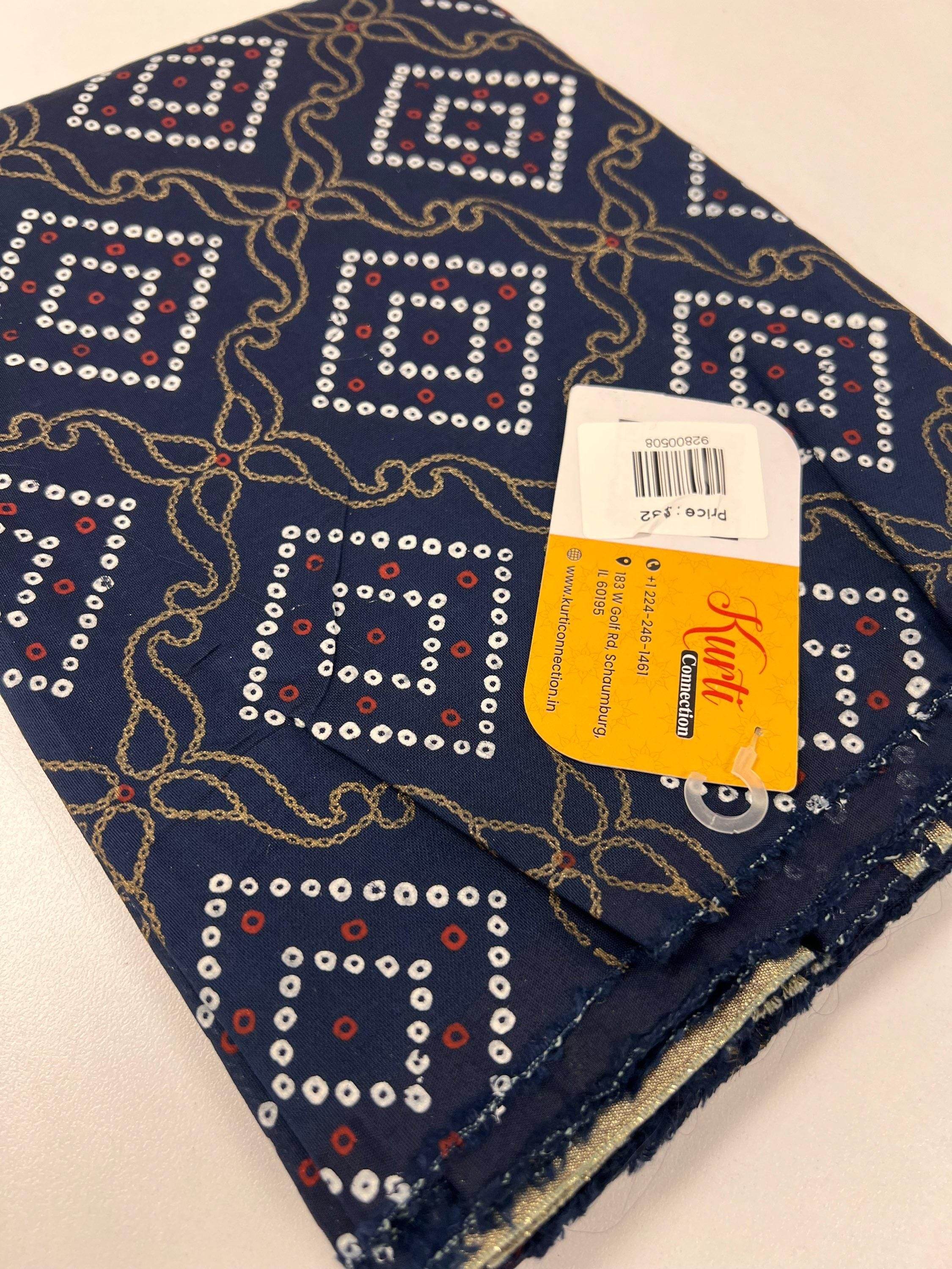 Bandhani print dupatta