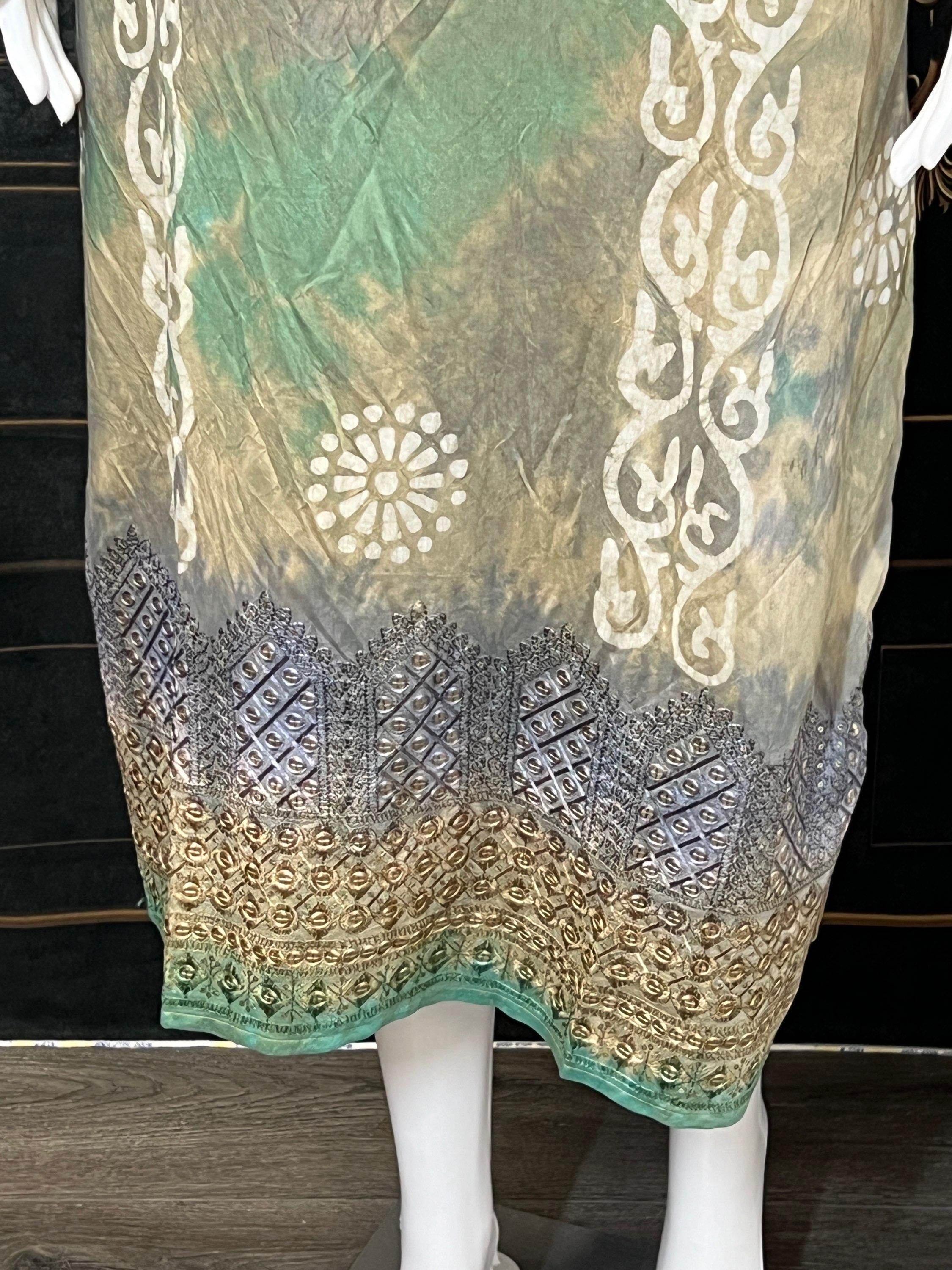 Batik print kurti