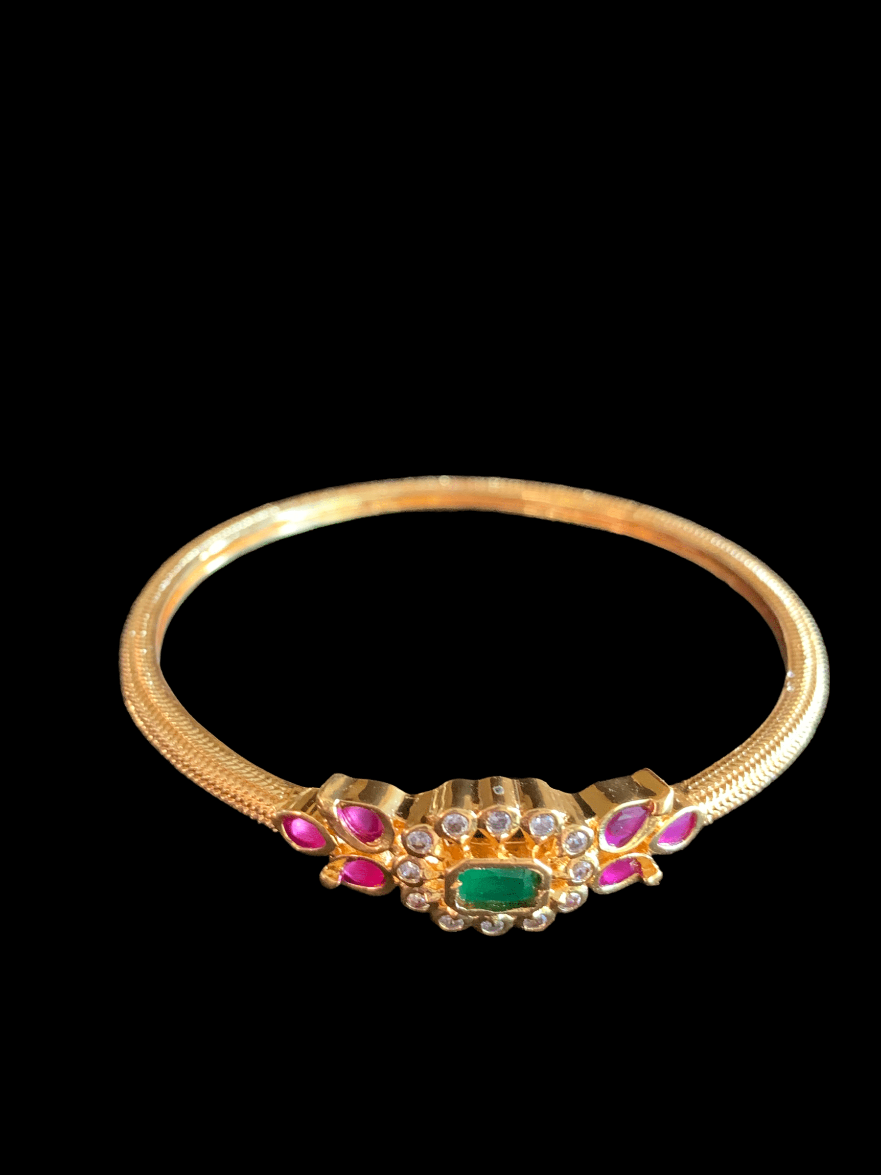 B37 Gold plated bracelet - single kada ( READY TO SHIP )