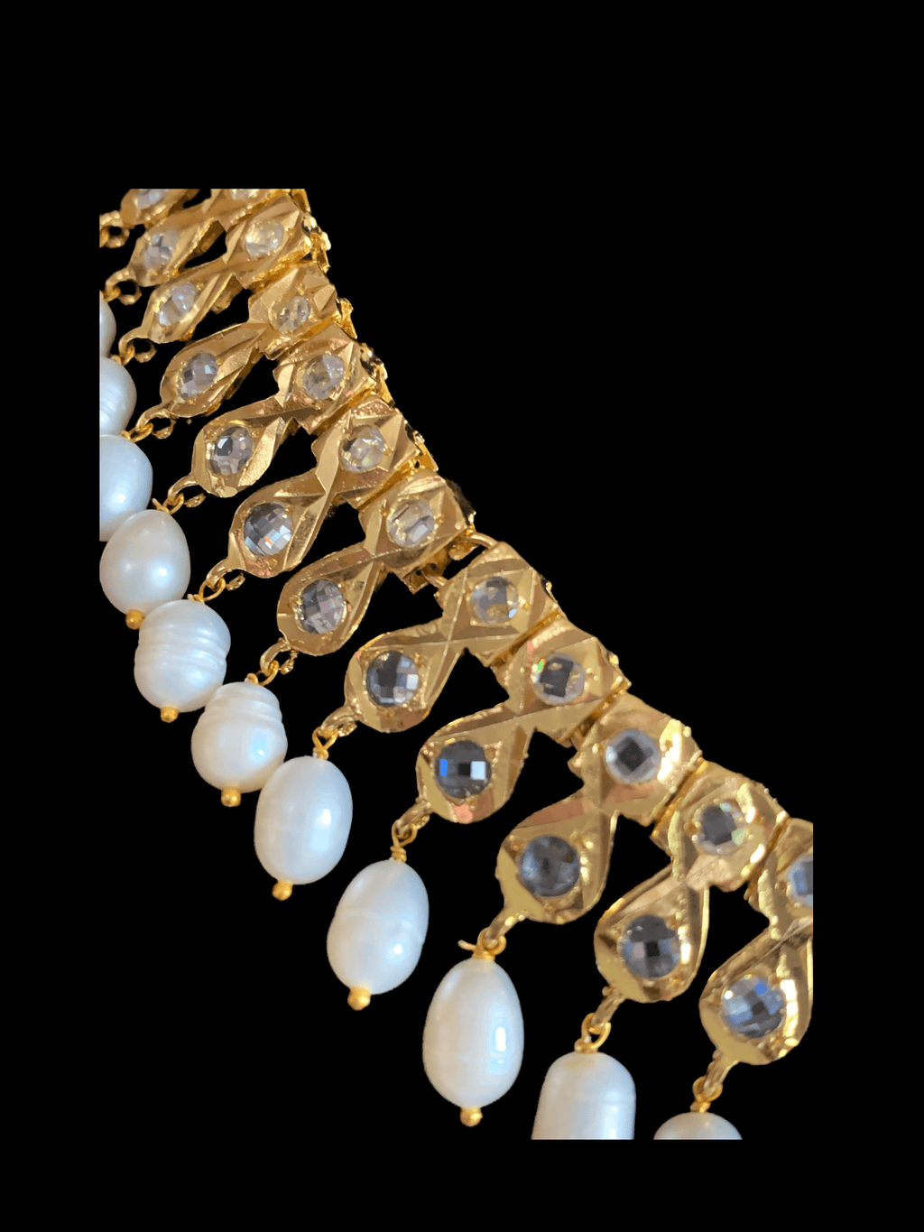 Barfi in fresh water pearls (SHIPS IN 2 WEEKS )