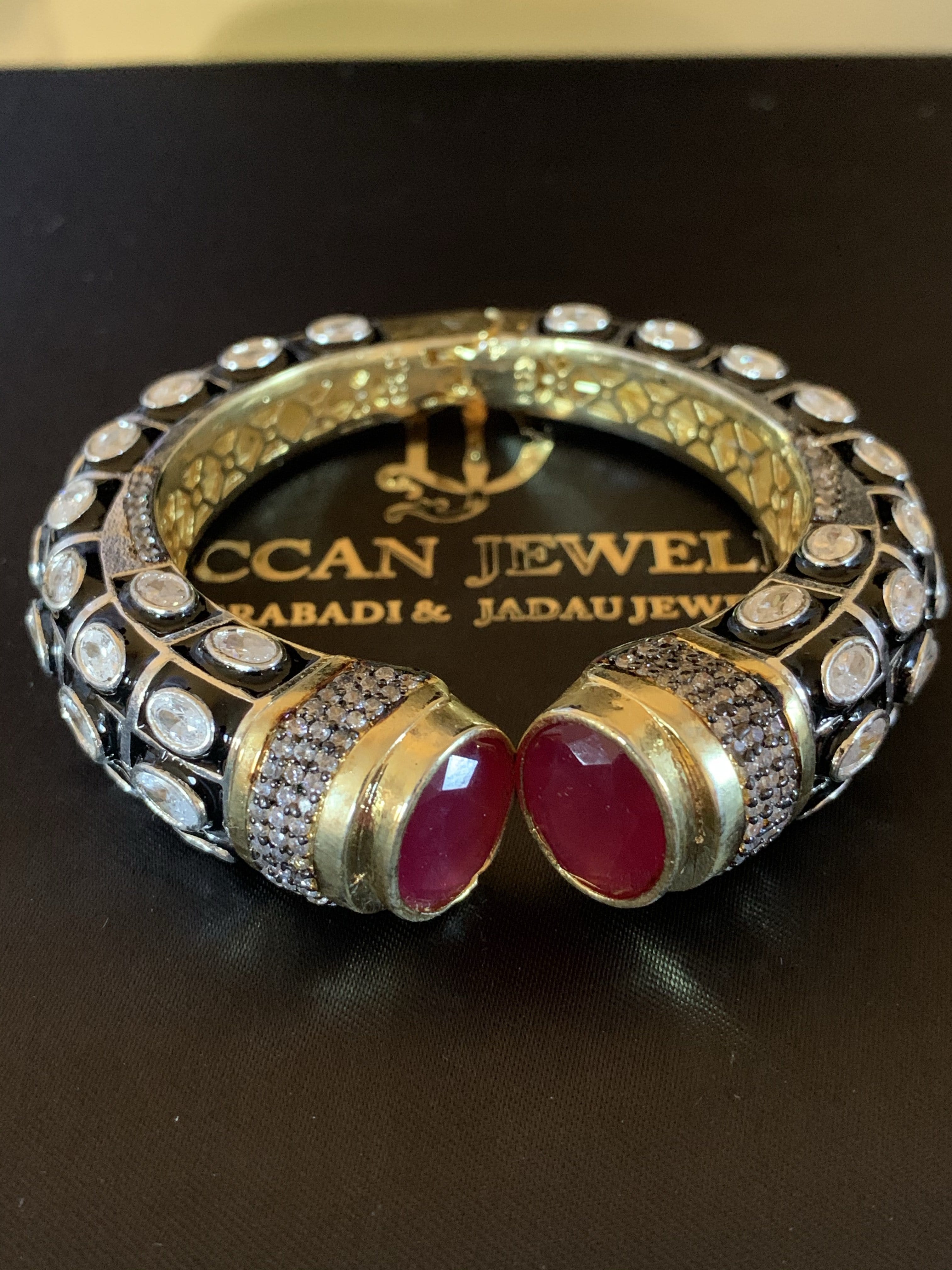 B27 Victorian inspired kada ( READY TO SHIP)