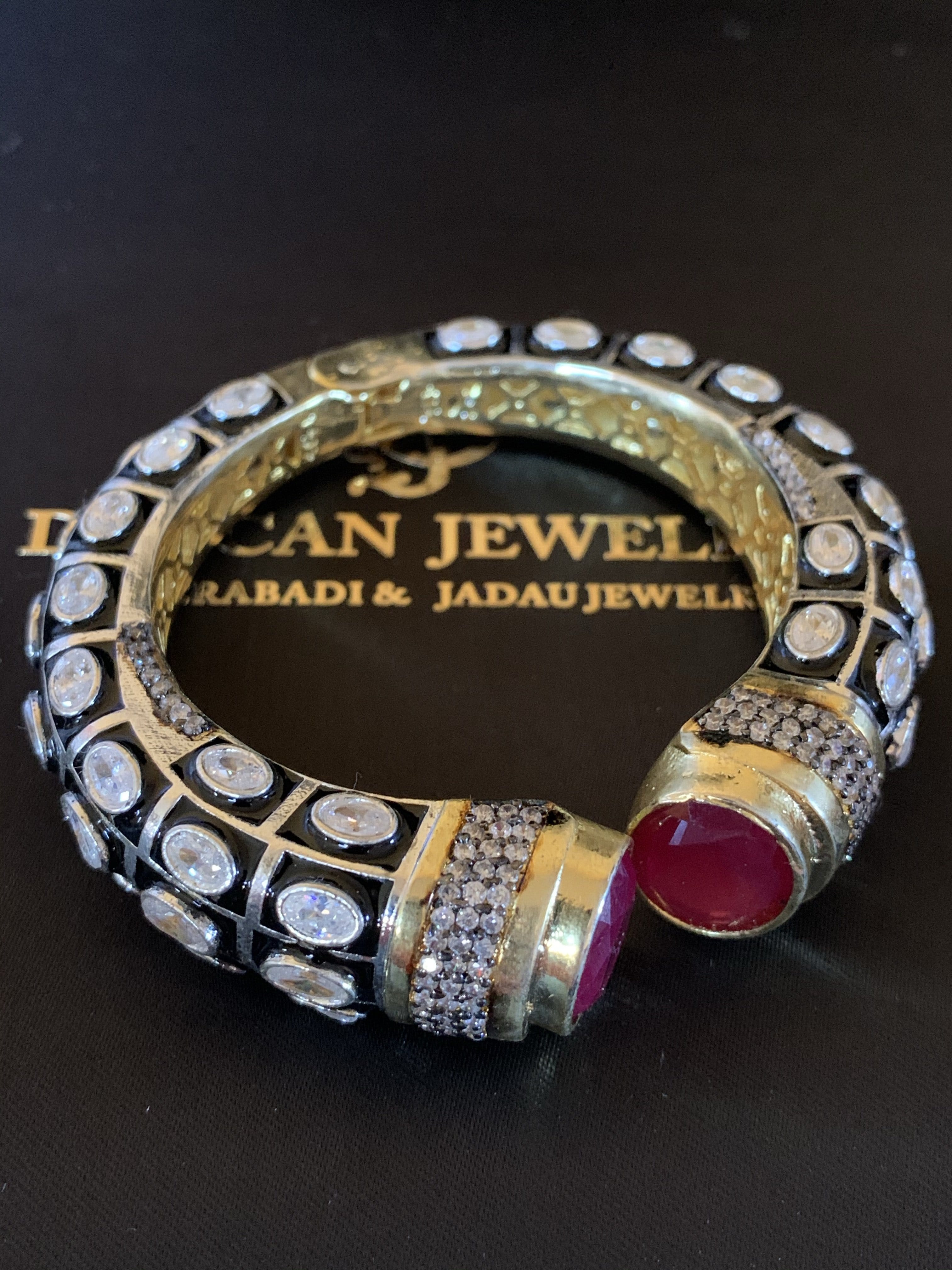 B27 Victorian inspired kada ( READY TO SHIP)