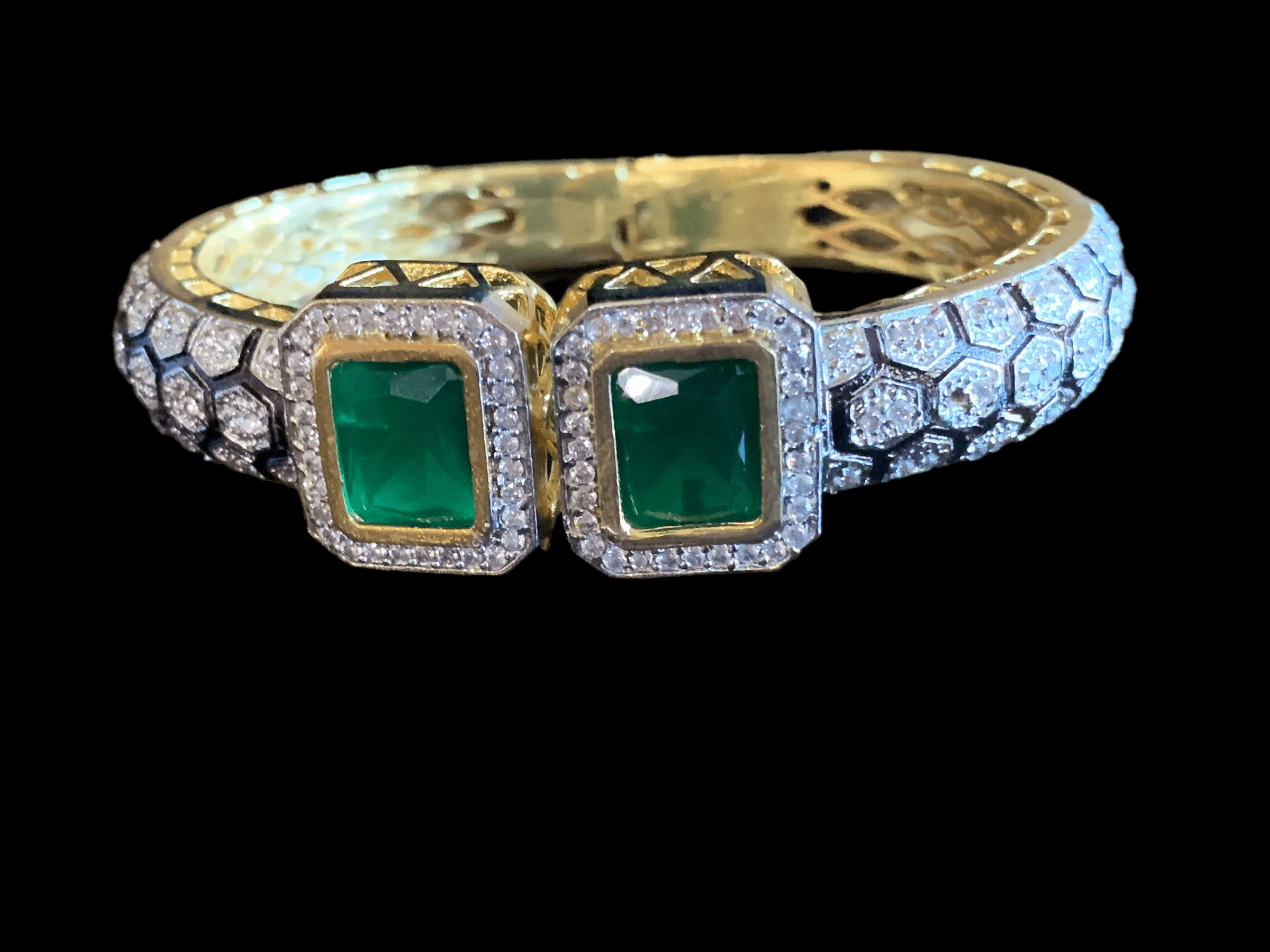 B53 Victorian kada (GREEN  )(READY TO SHIP )