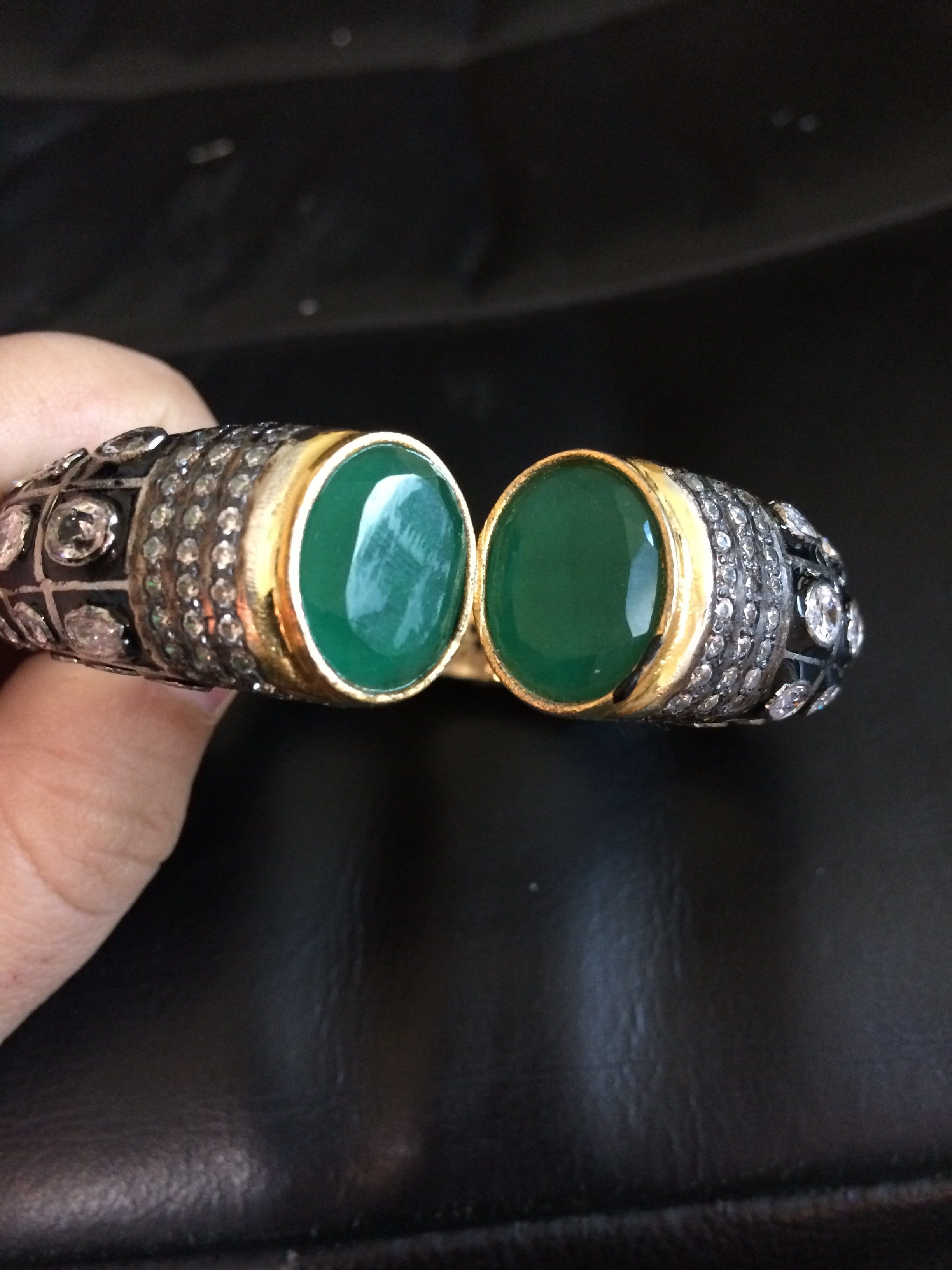 B28 Victorian kada (green)(READY TO SHIP )