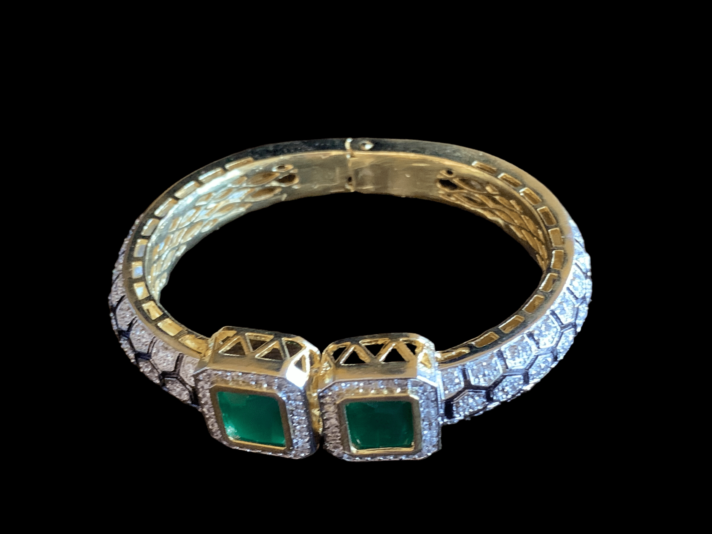 B53 Victorian kada (GREEN  )(READY TO SHIP )