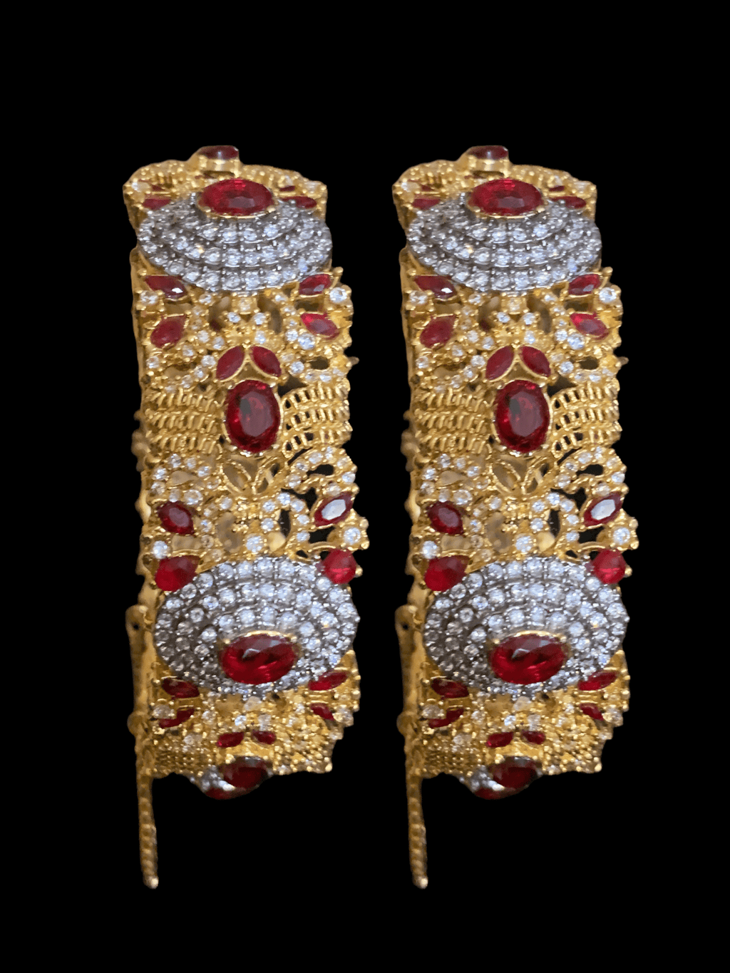 B17 Aria zircon bangles , One pair , Openable   ( READY TO SHIP )