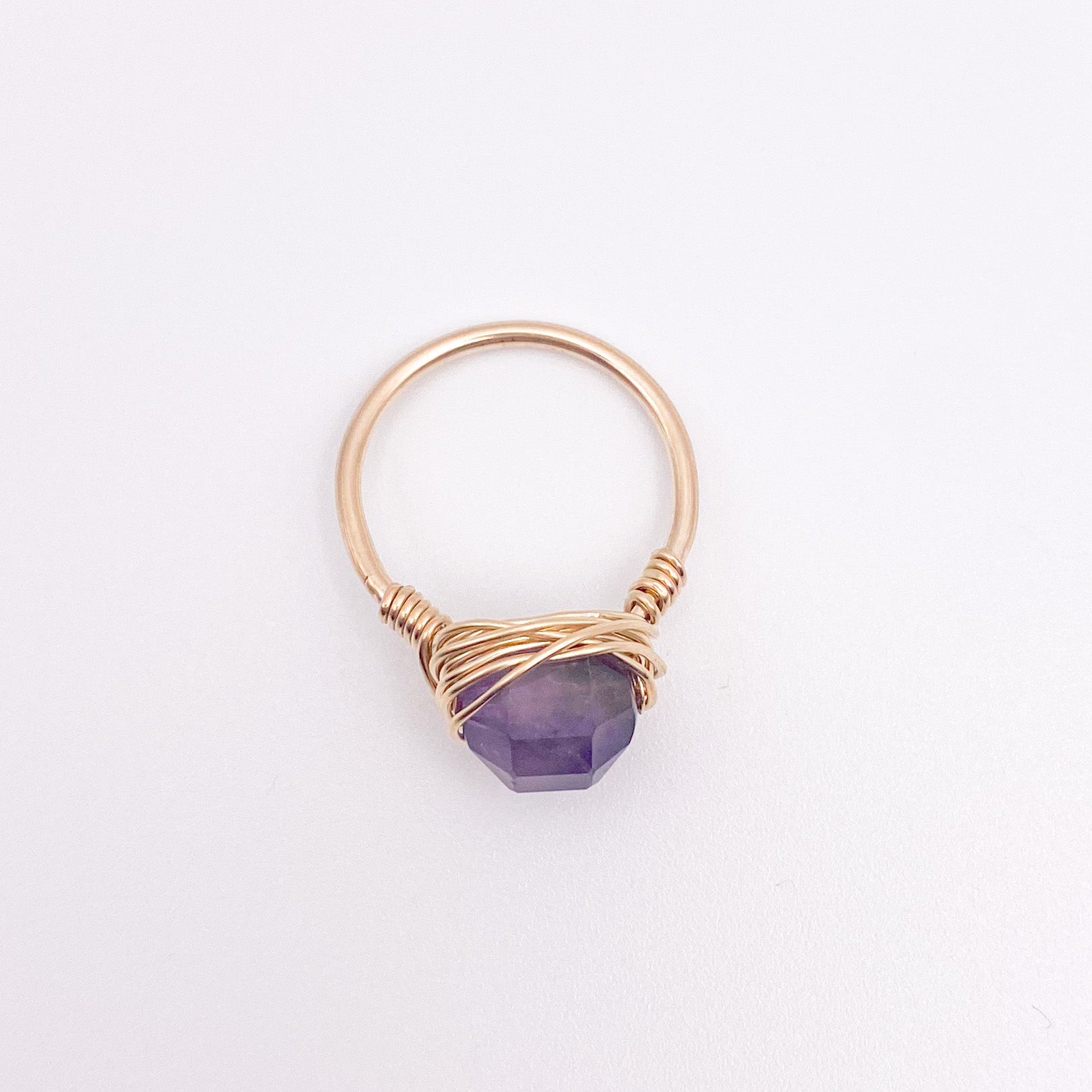 Amethyst Wrap Ring