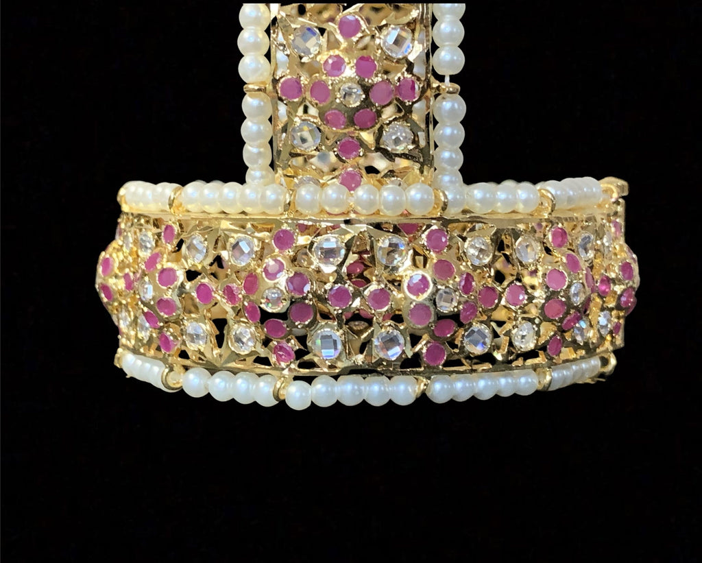 B135  Azmah Bangles in ruby ( SHIPS IN 4 WEEKS )