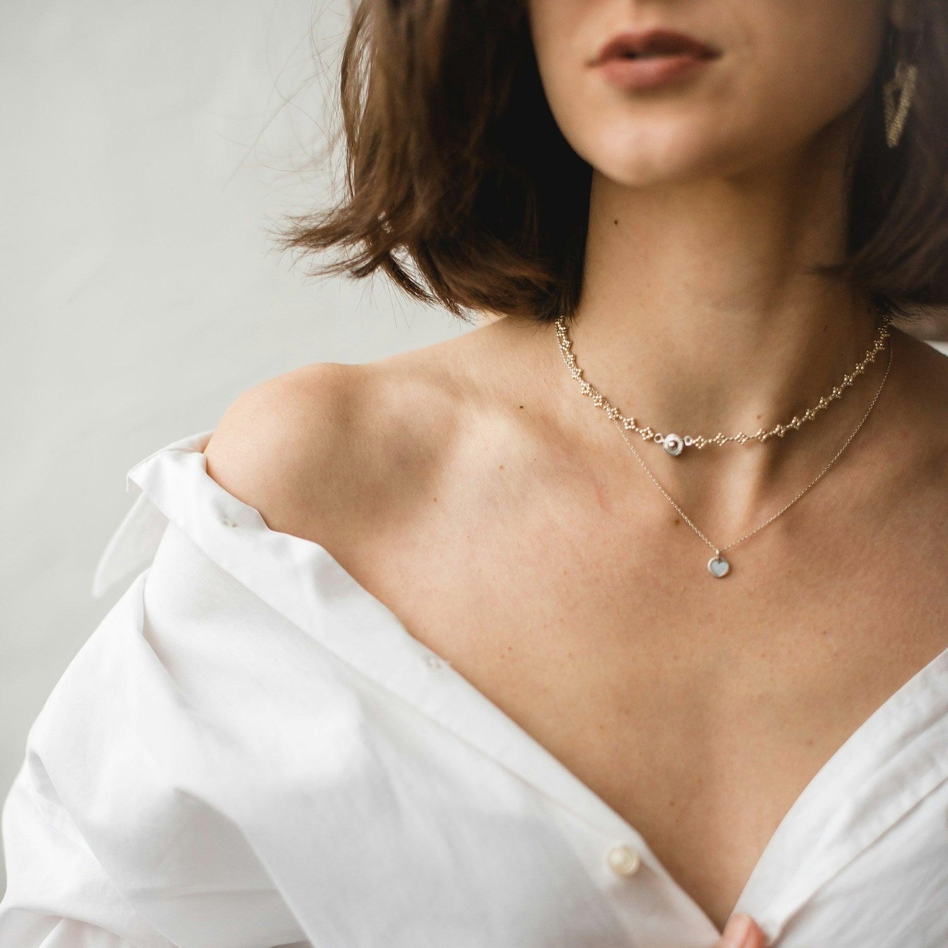 1.5mm 14K Rose Gold Sparkle Chain