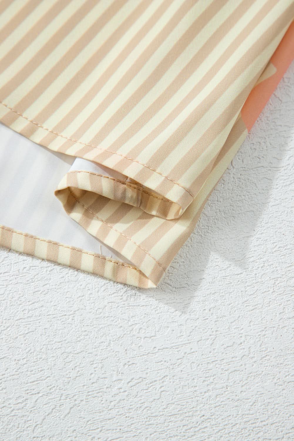 Apricot Floral Button-up Shirt by Love Salve