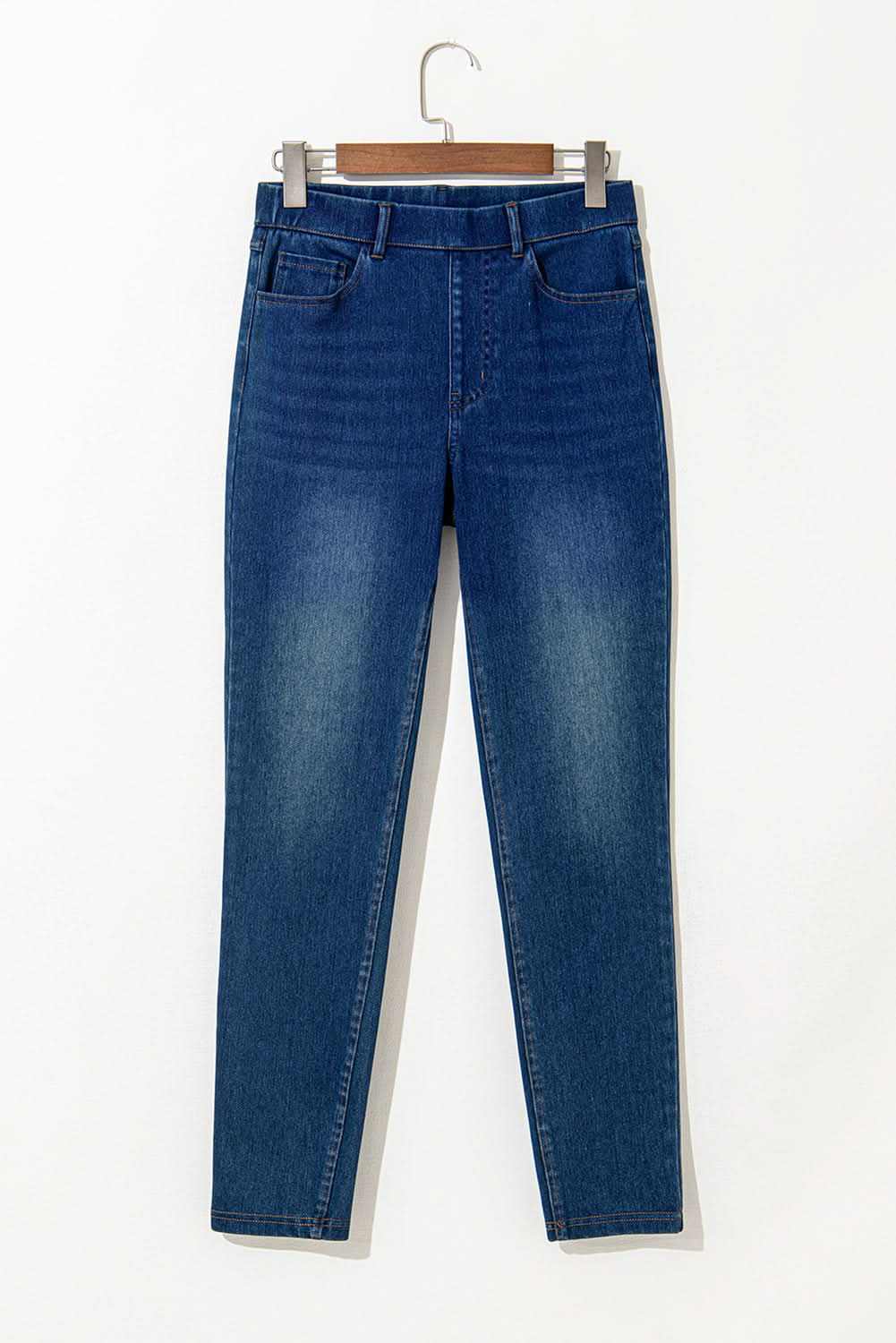 Ashleigh Blue Straight Leg Jeans by Love Salve Comfortable