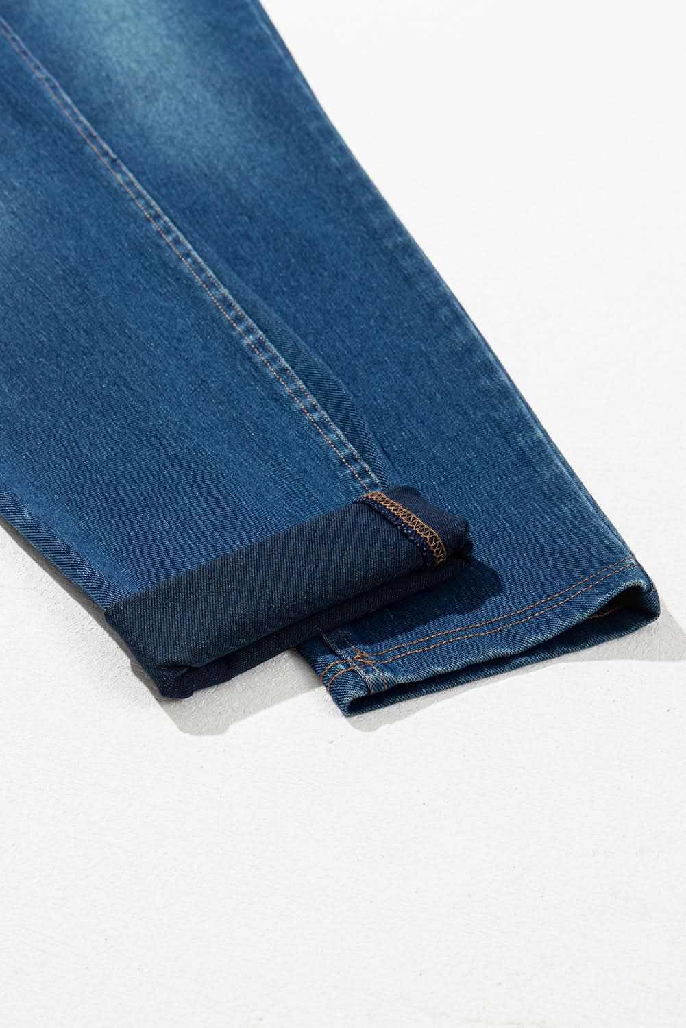 Ashleigh Blue Straight Leg Jeans by Love Salve Comfortable