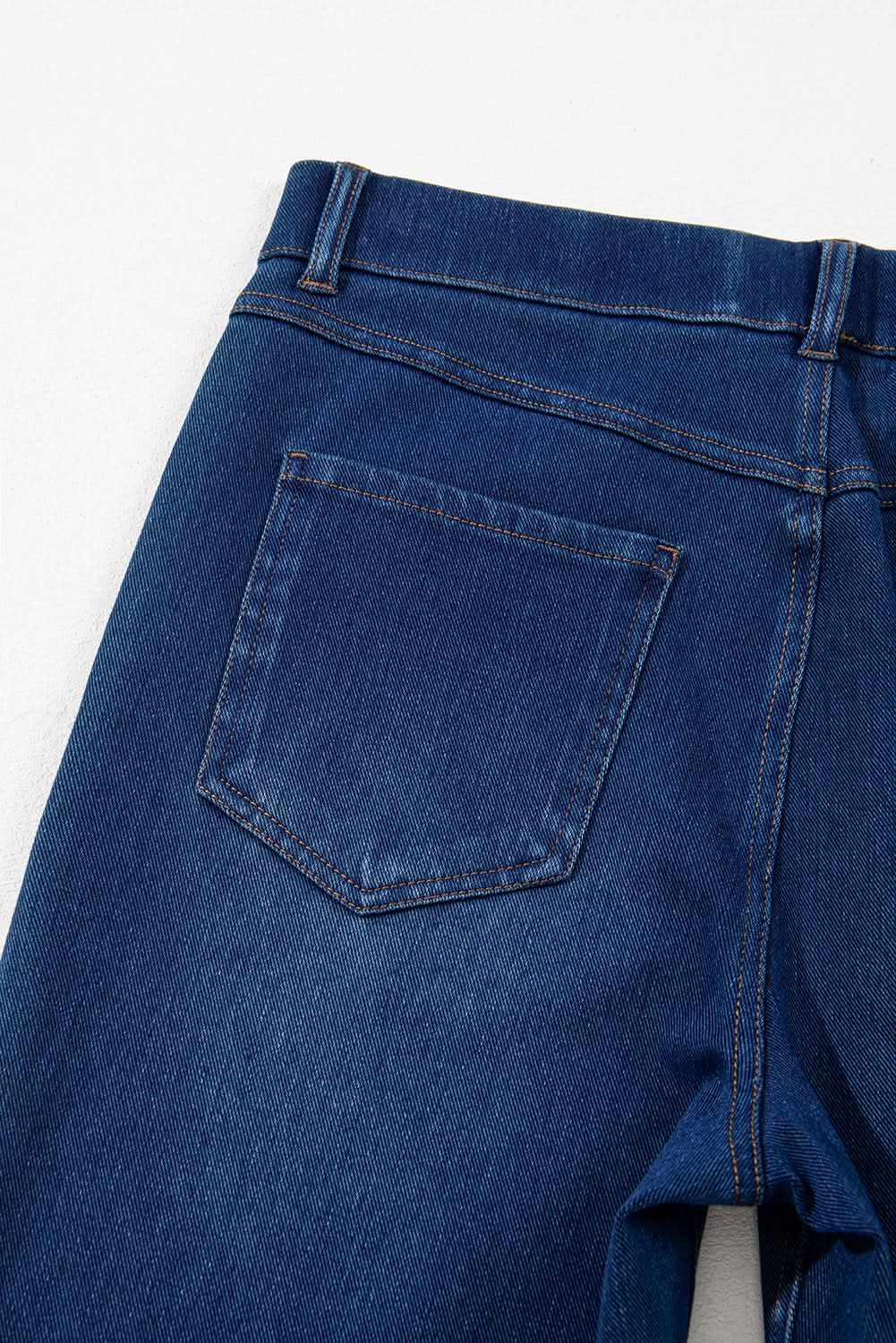 Ashleigh Blue Straight Leg Jeans by Love Salve Comfortable