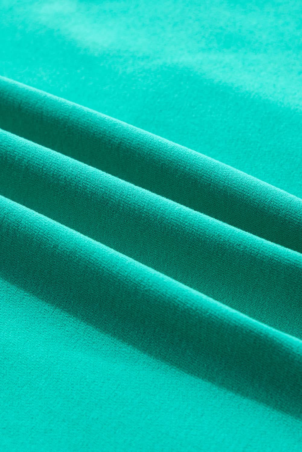 Aruba Blue Fleece Hoodie with Pockets by Love Salve