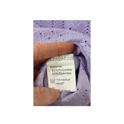 AUSELILY Women's Purple Spaghetti Strap Tank