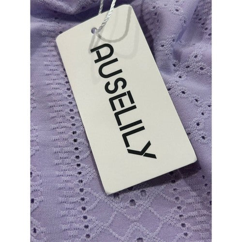 AUSELILY Women's Purple Spaghetti Strap Tank