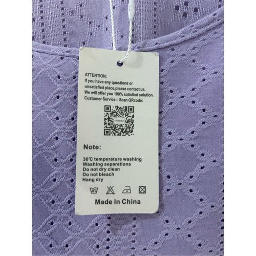 AUSELILY Women's Purple Spaghetti Strap Tank