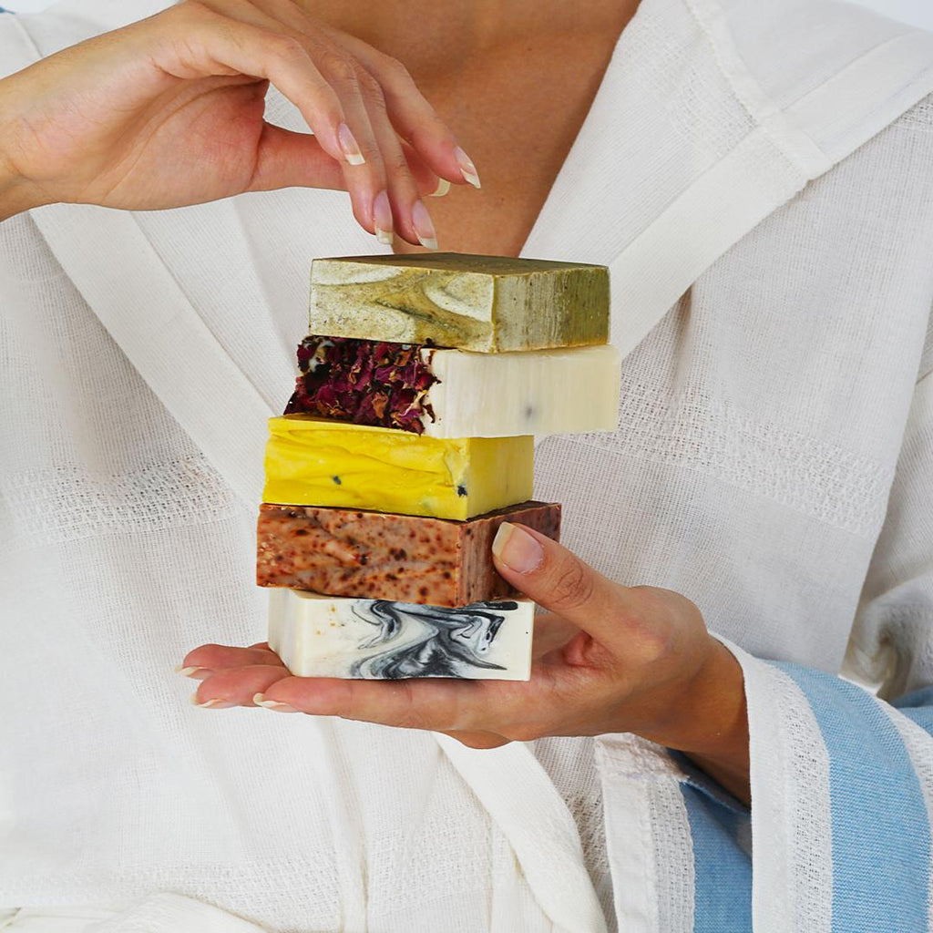 Artisan Handmade Scented Grape Seed Soap by Basiclayersca