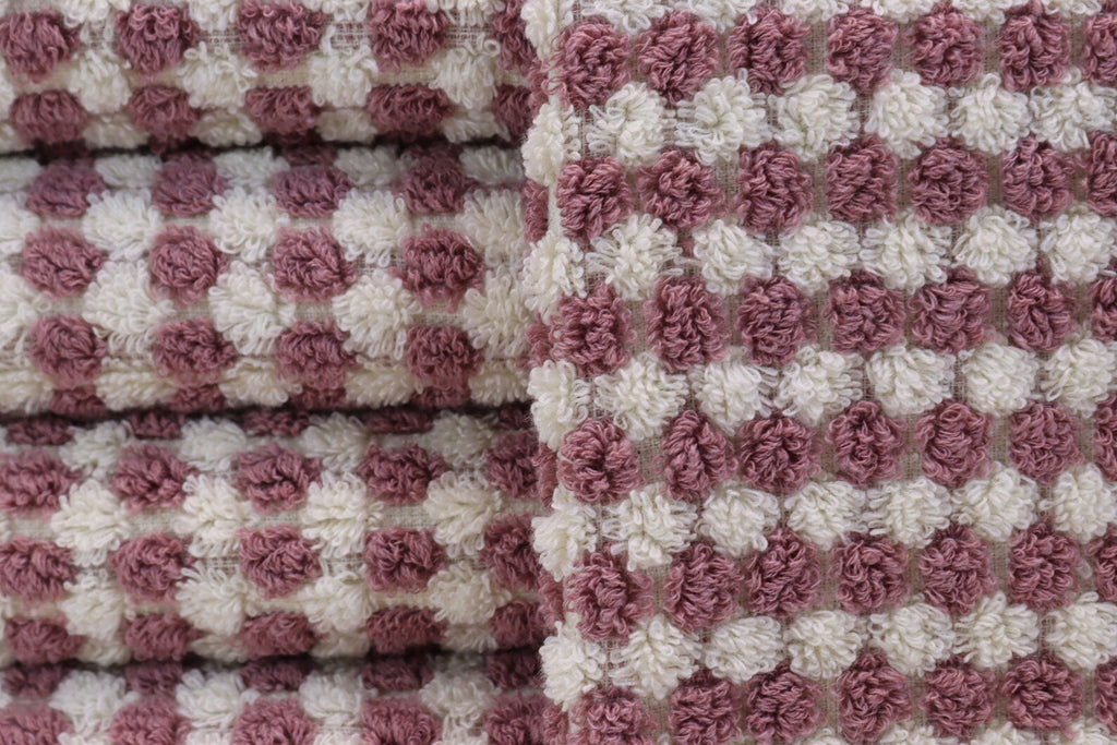 Basiclayersca Bubble Salmon Terry Hand Towel Made From 100